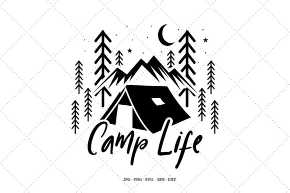 Camp Life Graphics for Creative Publishers