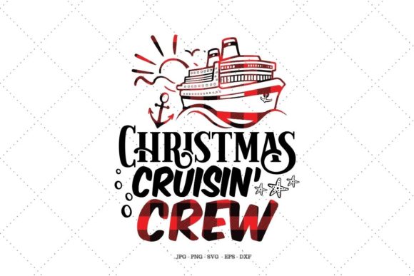 Christmas Cruisin Crew Graphics for Crafts