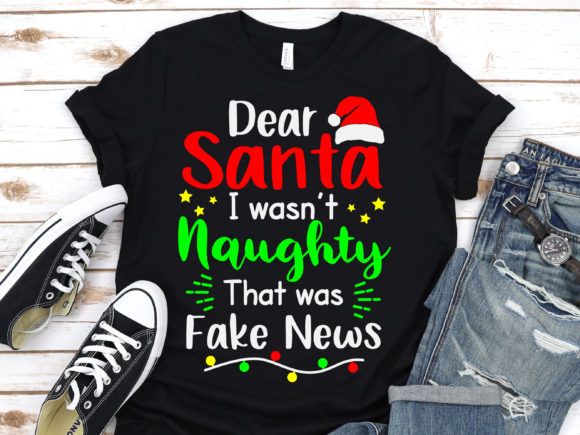 Dear Santa I Wasn’t Naughty Graphics for Crafts