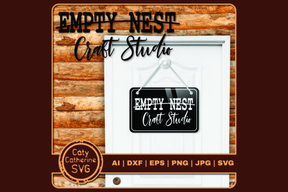 Empty Nest to Craft Studio Graphics for Local Branding