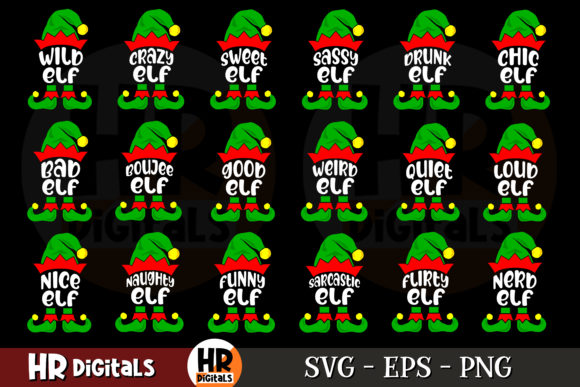 Fun Christmas Elf Friends Set