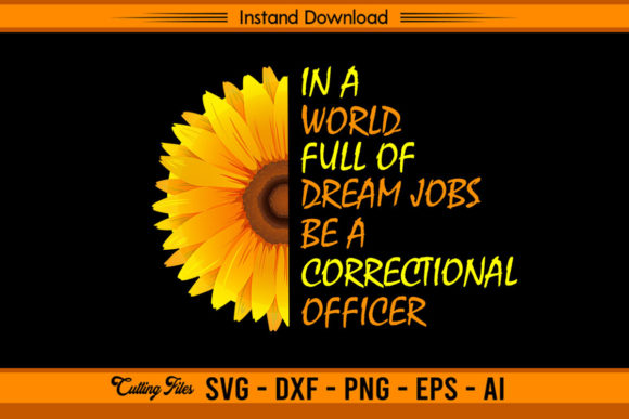 Fun Sunflower Correctional Officer