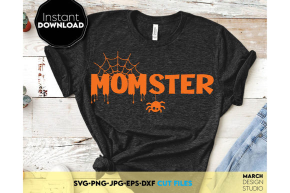 Momster Halloween SVG