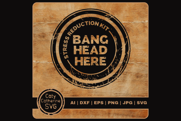 Stress Reduction Kit Graphics for Crafts