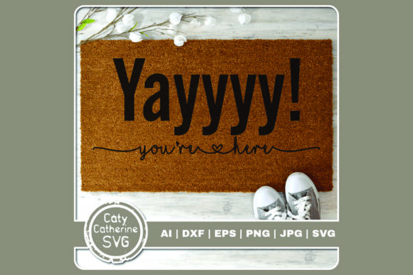 Yayyyy You’re Here Graphics for Creative Publishers